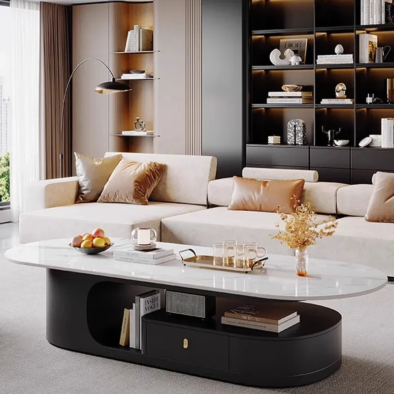 

Large Size Storage Coffee Table Decoration Luxury Bedroom Living Room Designer Side Table Aesthetic Mesa Auxiliar Home Decor