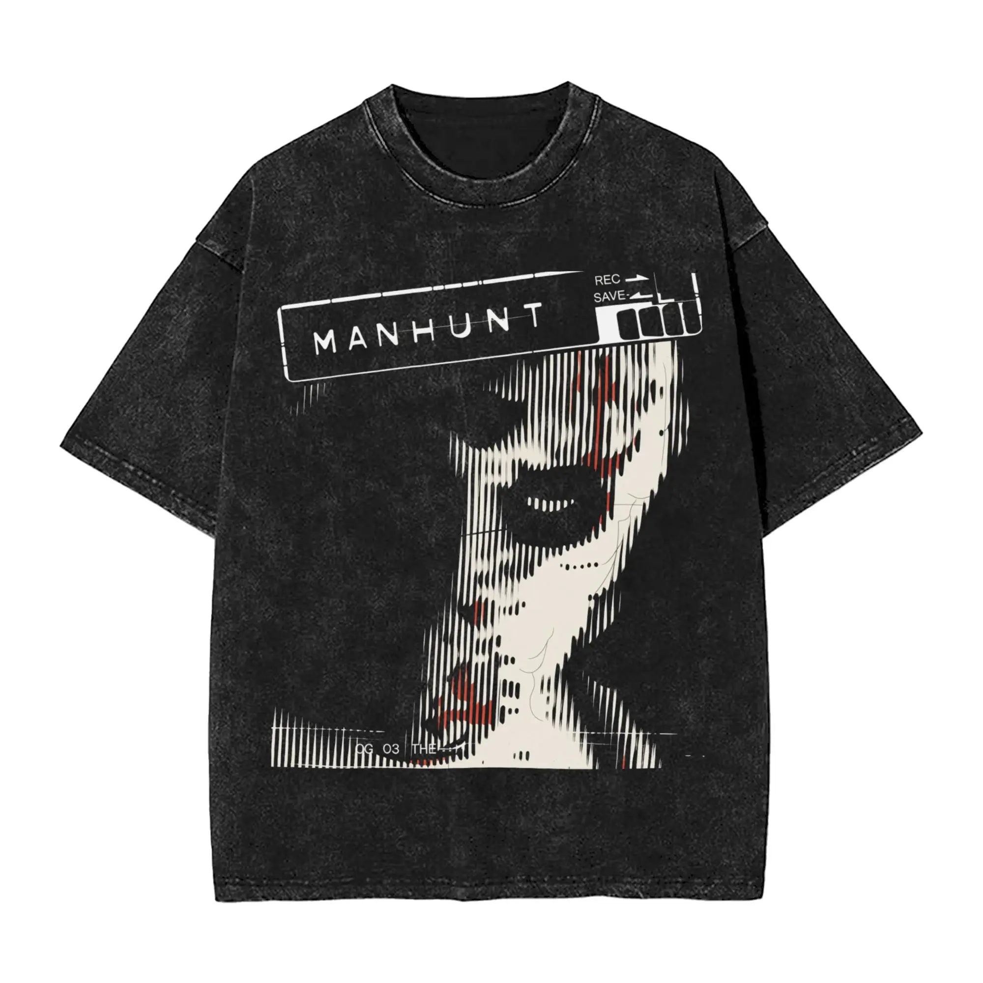 Manhunt The Final Cut T Shirt Summer  Vintage T Shirts Cotton Trendy Cool Tshirt For Male Short-Sleeve Simple Top Tees