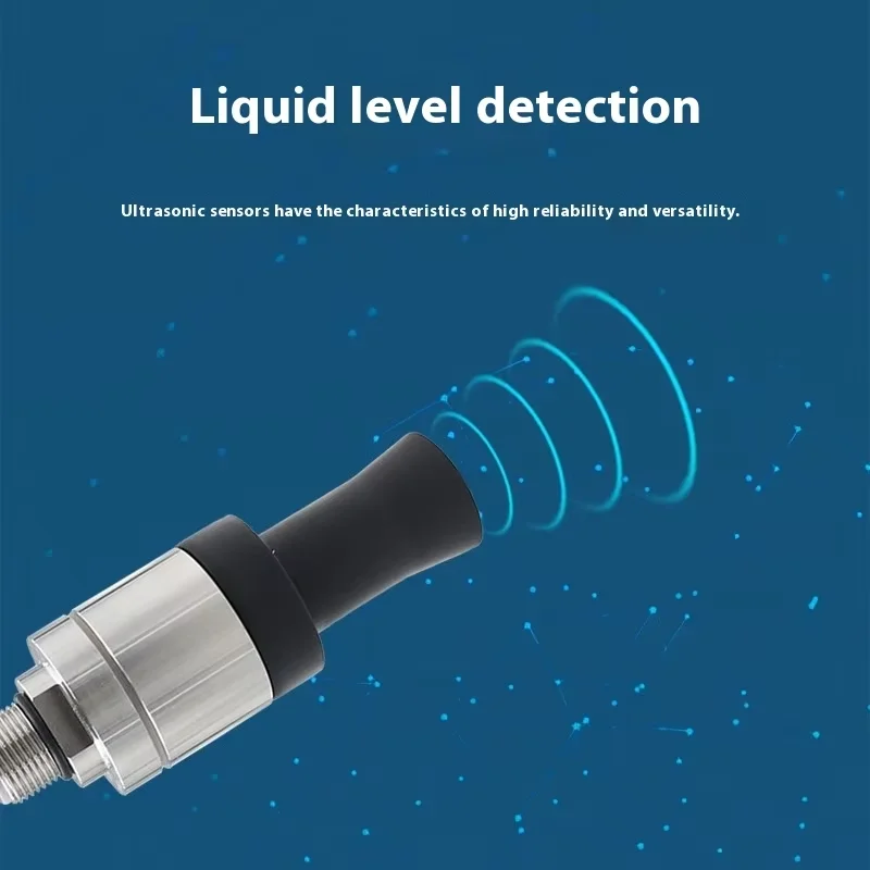 Small Angle Directional Ultrasonic Level Sensor Long Distance Transmitter RS485 Probe MODBUS Protocol