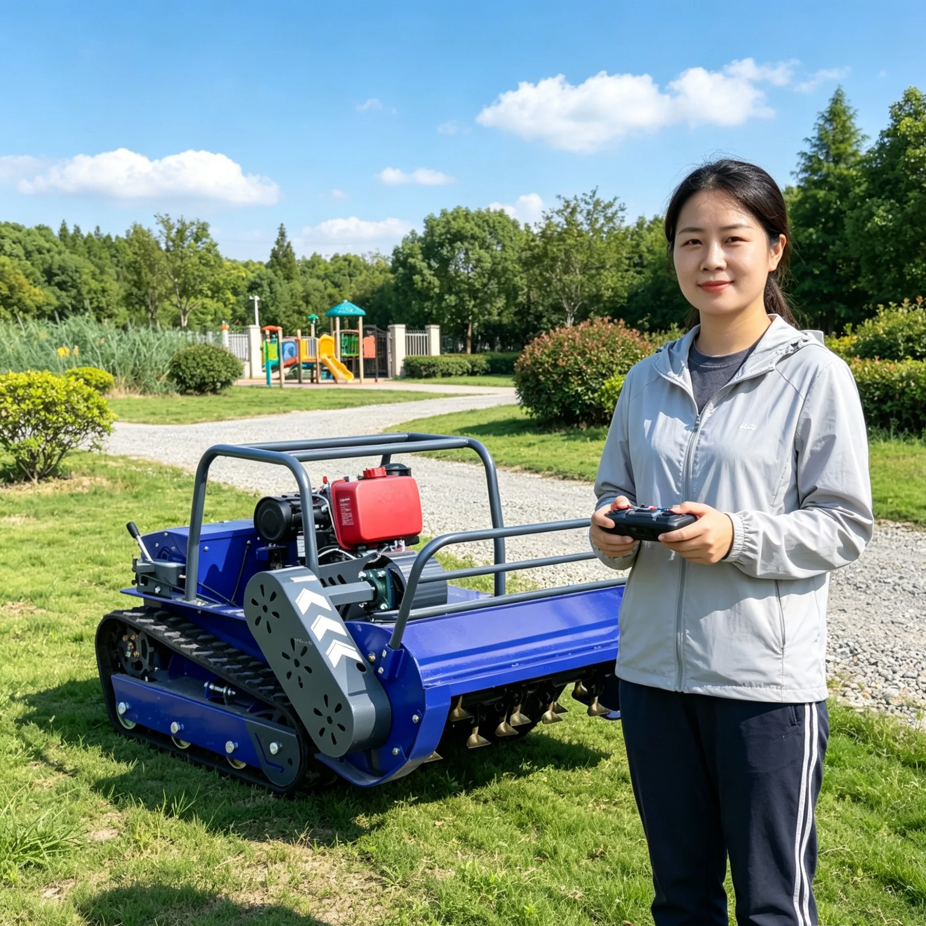 Customized Industrial Hammer Blade Lawn Mower, Reinforced Cutting Rotor For Large Farm And Commercial Green Maintenance