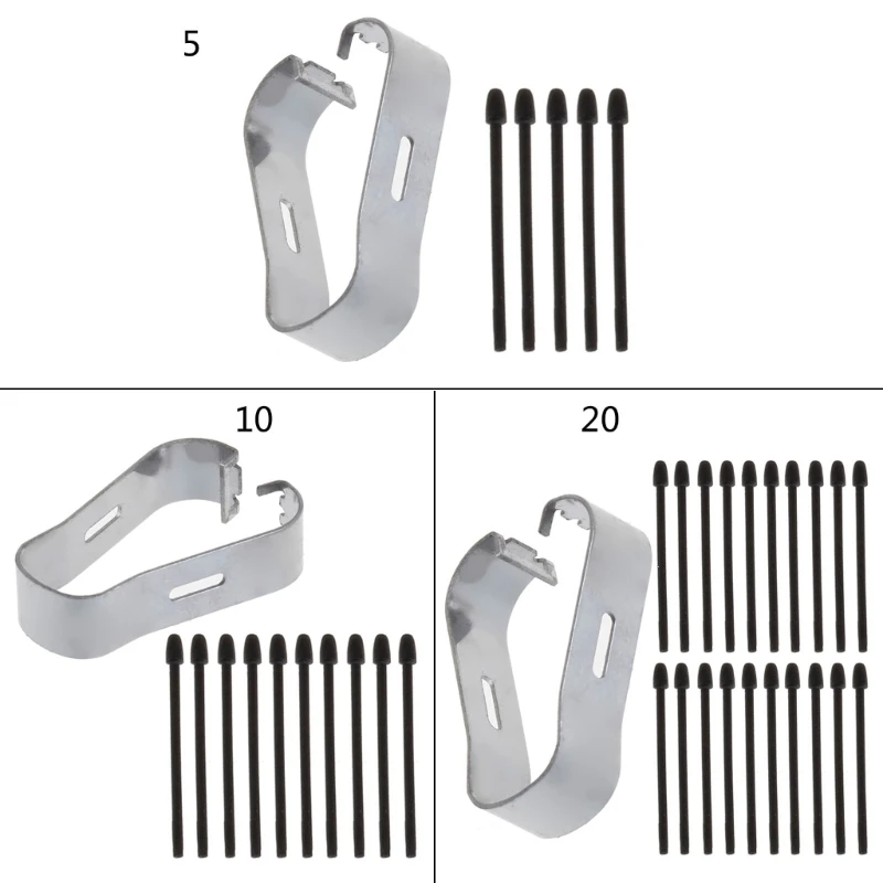 As pontas da ponta da caneta toque removem a substituição da ferramenta para notável 1, notável 2