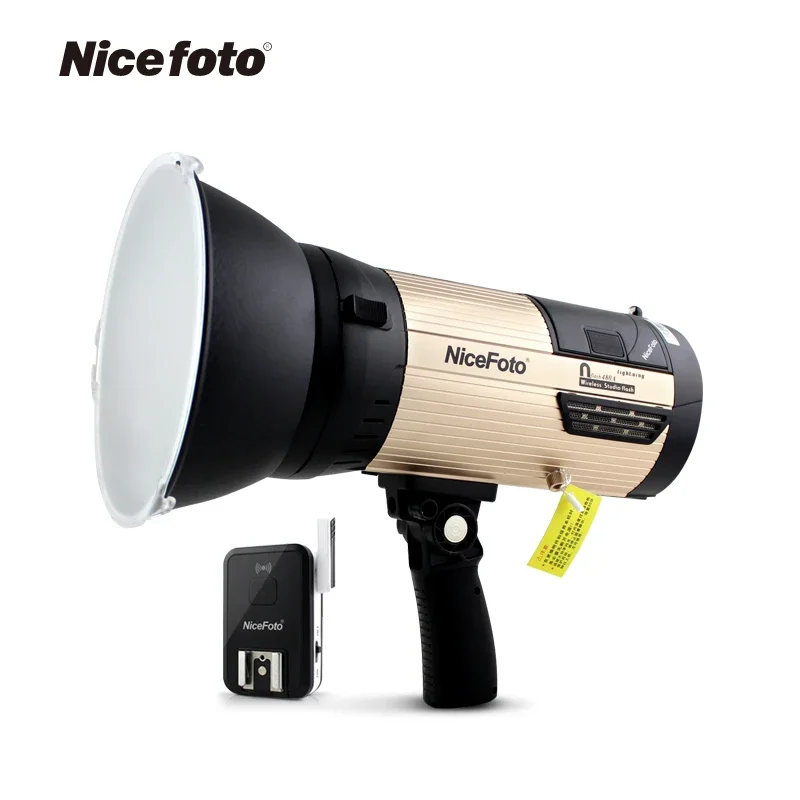 

NiceFoto N-Flash 680A Photography Light 600W 2.4G Wireless HSS 1/8000S Studio Flash High Speed Speedlite NFlash 680A High Power