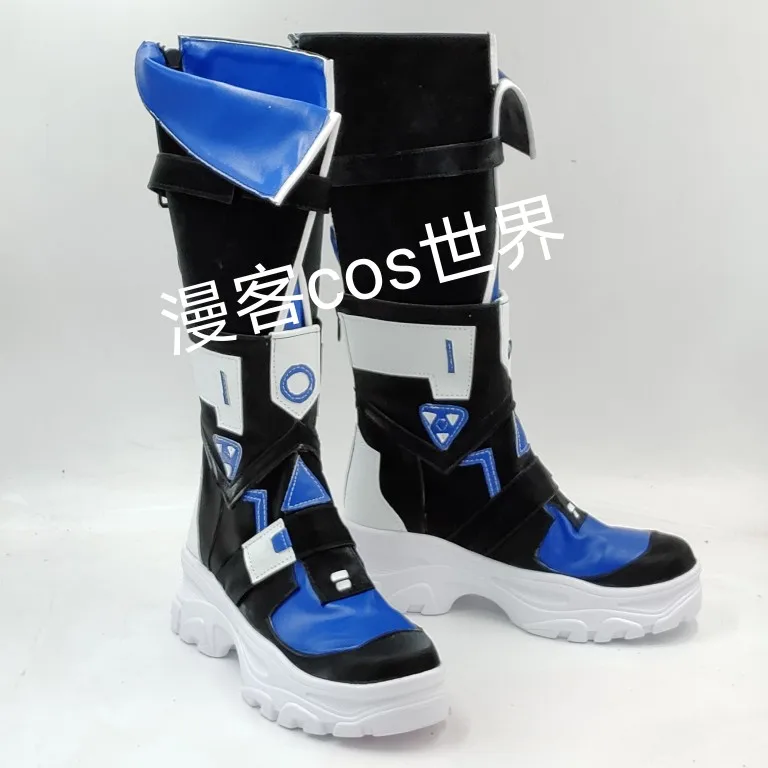 Game Honkai: Star Rail Silver Wolf Cosplay Shoes Boots Halloween Carnival Party Props Footwear Costumes Accessories Custom Made