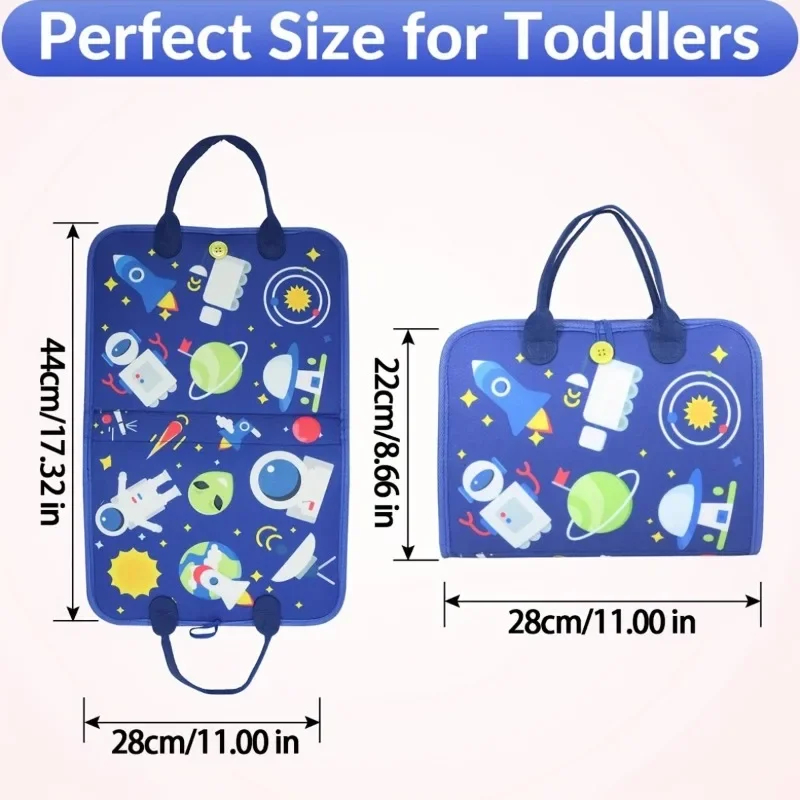 Montessori Busy Board Sensory Toy Fine Motor Skills Toy Travel Learning Toy Montessori Activity Board Educational Accessory