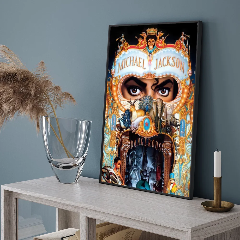 ملصقات جدارية لديكور غرفة المقهى من مايكل جاكسون سينجر #2