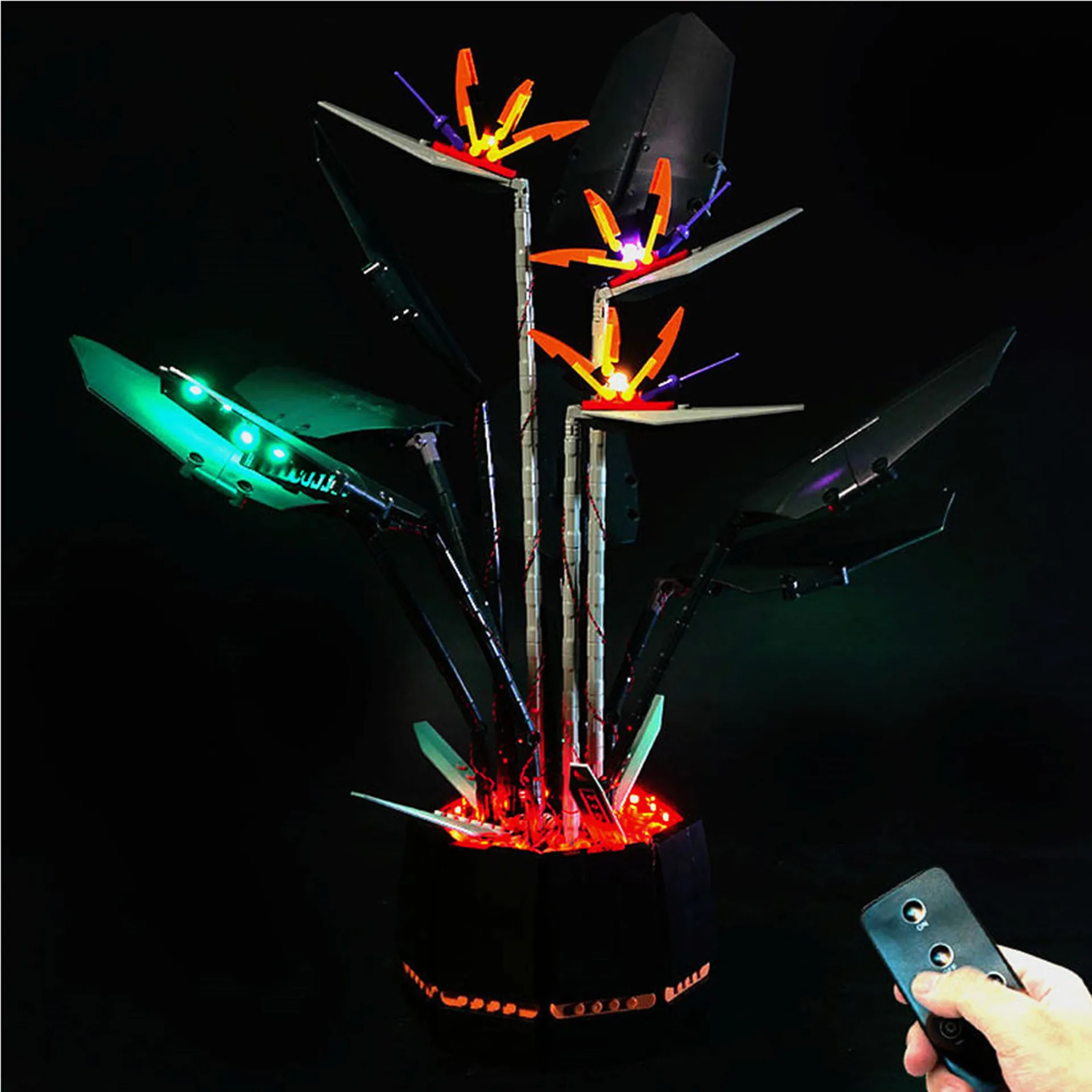 LED Light For 10289 Bird of Paradise Lamp Building Blocks Bricks  (Not Include Block Model)