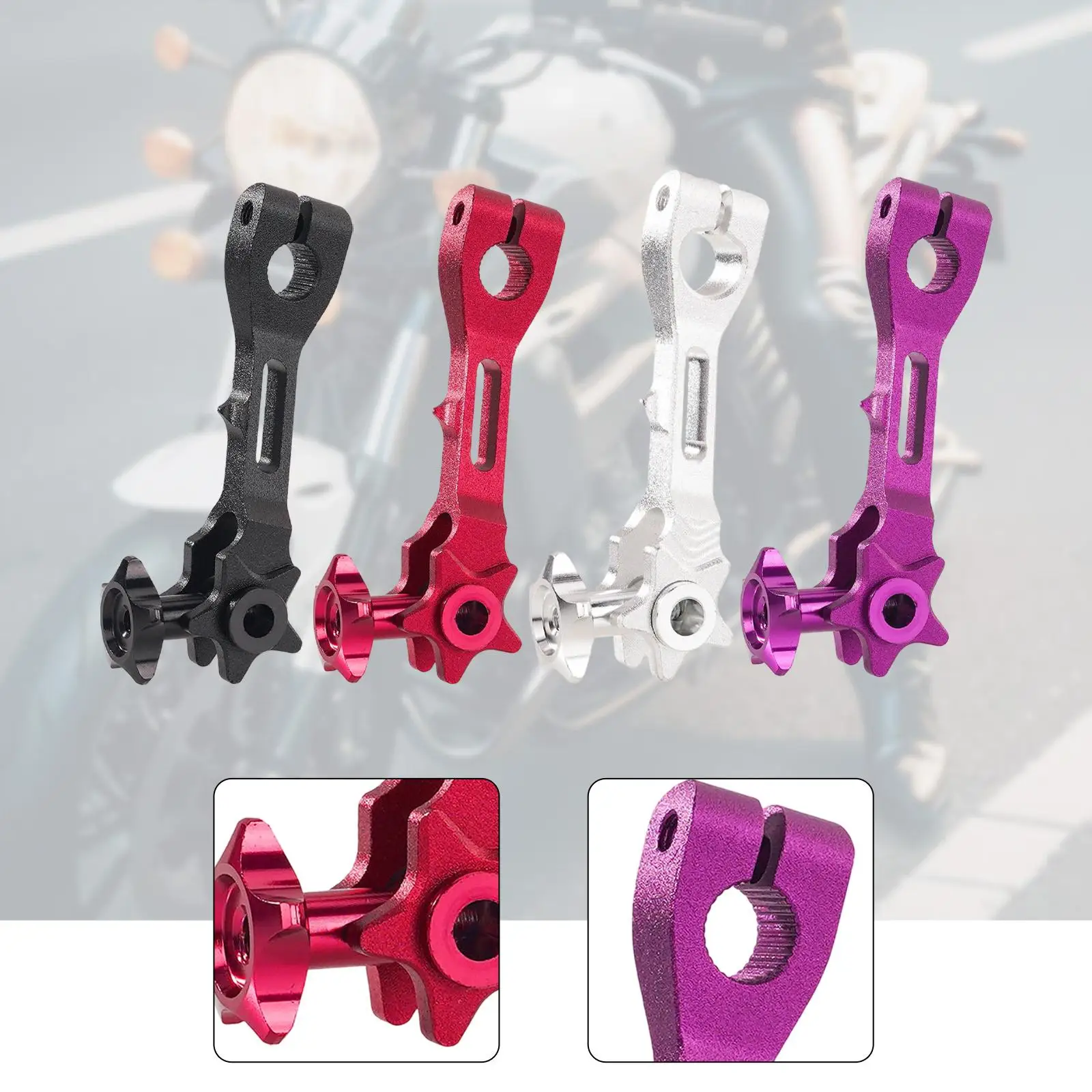 

Рычаг заднего тормоза из алюминиевого сплава заменяет деталь, простой в установке рычаг тормоза мотоцикла для мотоцикла Accs