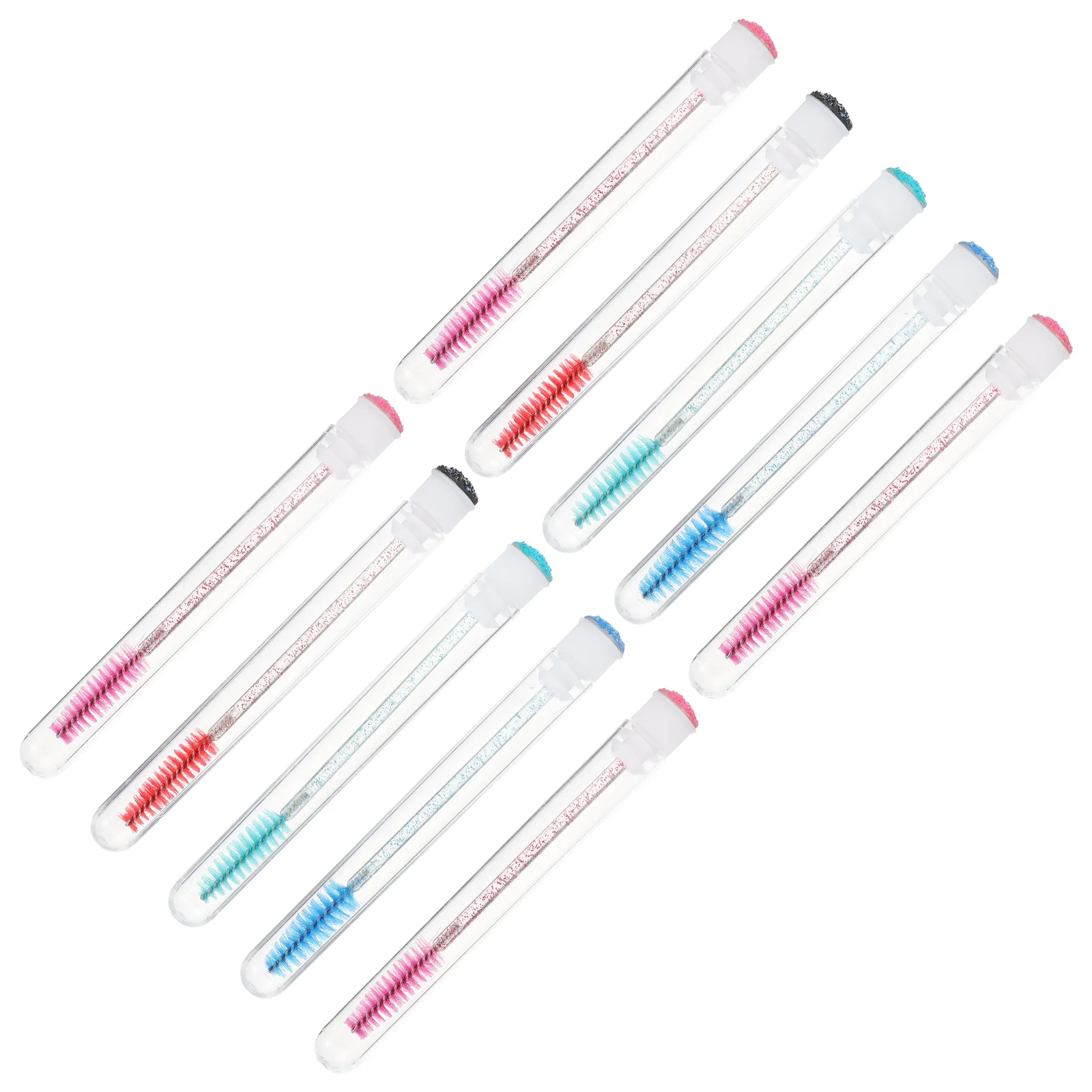 Tube de brosse à cils, applicateur de maquillage Portable pour sérum de croissance de Mascara, outil de beauté de petite taille, baguette à sourcils étanche, 10 pièces