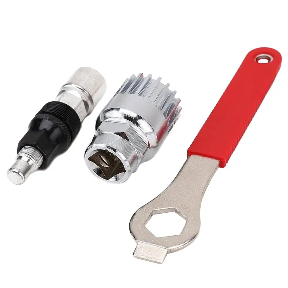 

Bicycle Maintenance Tool Set Steel Wear resistant Multi function Bike Wrench Shaft Remover Crank Puller Repair Tools For Bikes