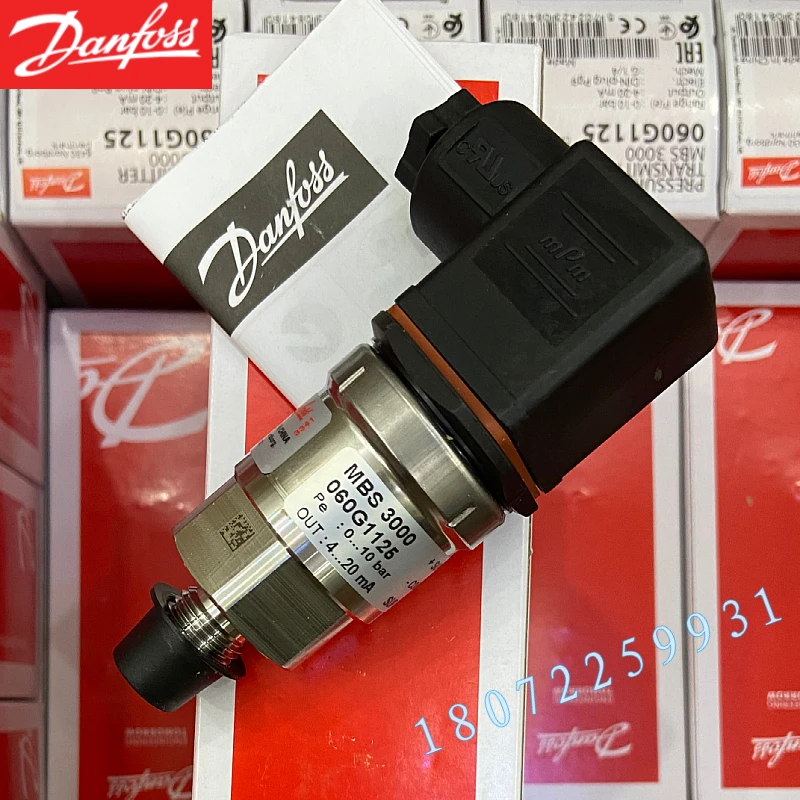 Danfoss MBS3000 Pressure Sensor For Water And Gas, Suitable For High-precision 4-20mA/0-10V Transmitter