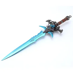 30cm World of Warcraft Weapon Frostmourne Nerzhul The Lich King Metal Game Katana Samurai Sword Toys Collection Christmas Gifts