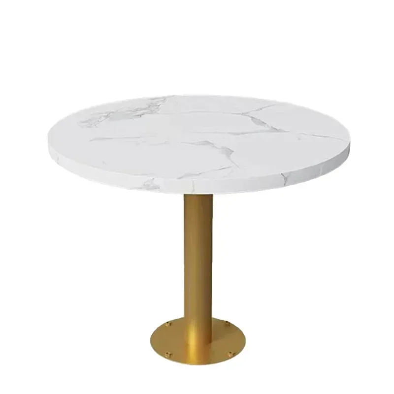 

Minimalist Wall Hanging Dessert Shop Round Table Coffee Milk Tea Shop Against Dining Room Table Save Space