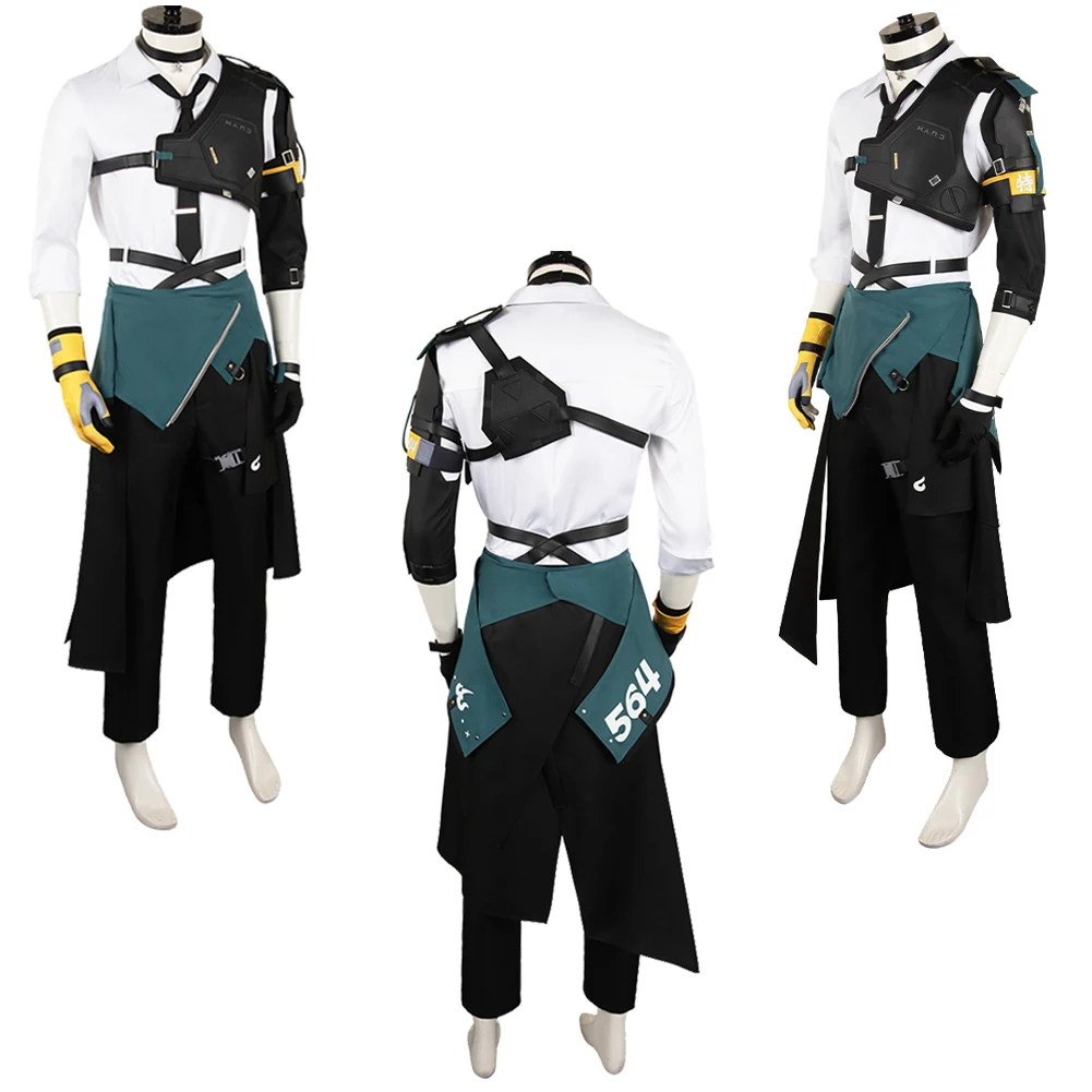 Asaba Harumasa Cosplay Men Costume Zenless Game Zone Zero Roelpaly Outfits Male Roleplay Fanny Pack Full Set Halloween Suit