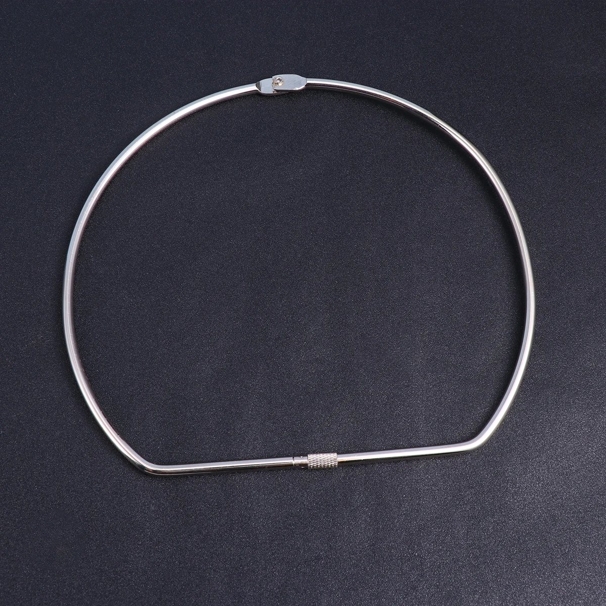

5pcs Ring Silver Metal SemiCircular DShaped Bag Accessories Adjustable Backpack Straps LongService Life Easy Install
