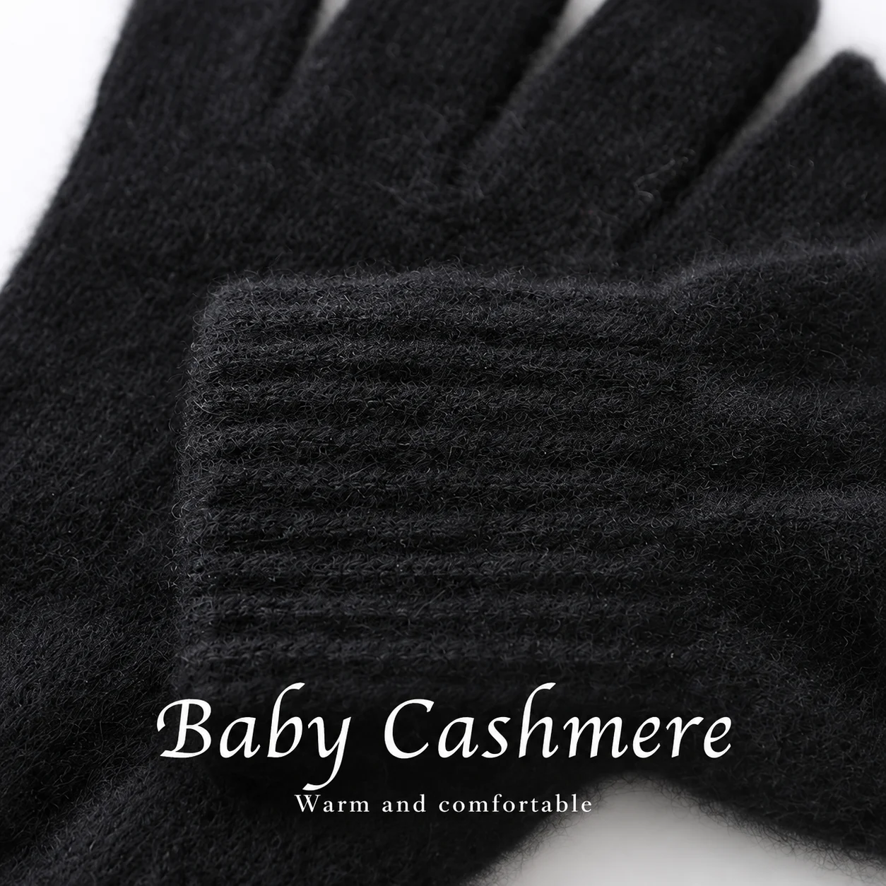 Cashmere Gloves Lightweight Winter Hand Warmers Cold Weather Gloves Warm Knit Hand Warmers For Daily Use Winter Cold Weather
