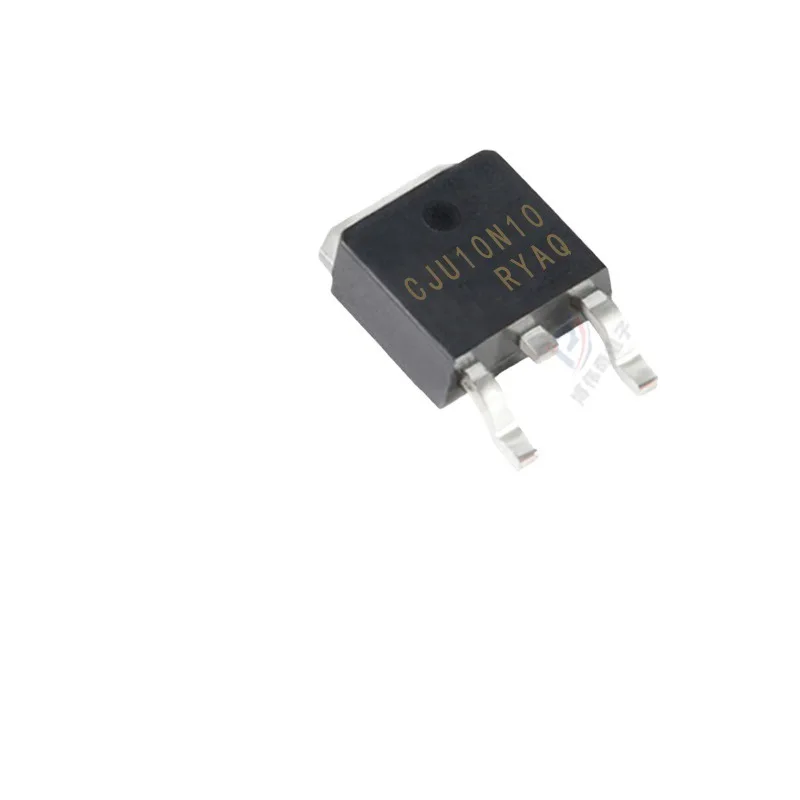 CJU10N10 MOSTube 100V 9.6A TO-252Encapsulation NChannel 10N10 Field Effect Transistor