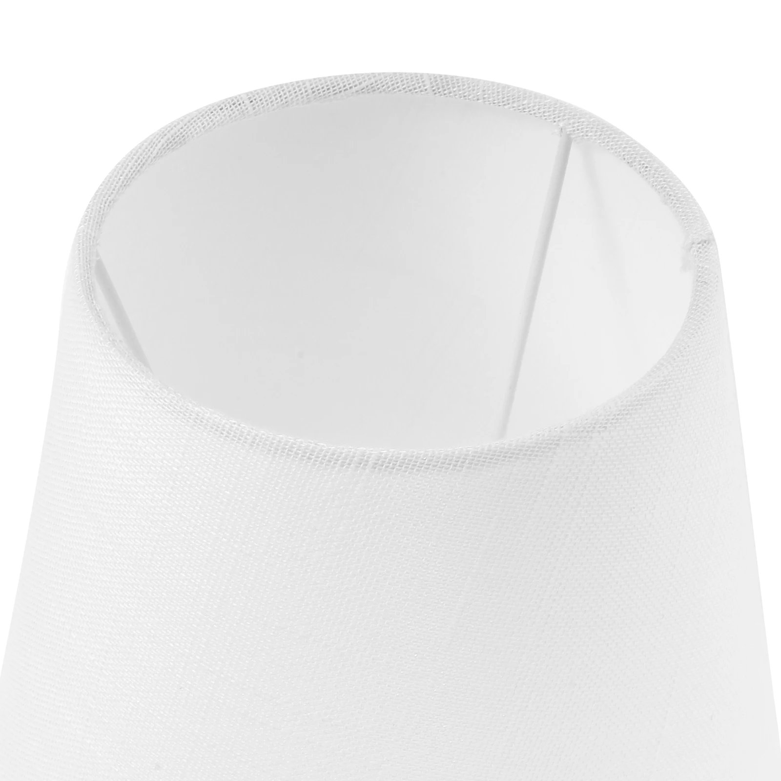 

Cone Round Lampshade Small Vintage Table Light Desk Cover White Drum Indoor Home Use Cloth Sturdy Easy Install Lampshades