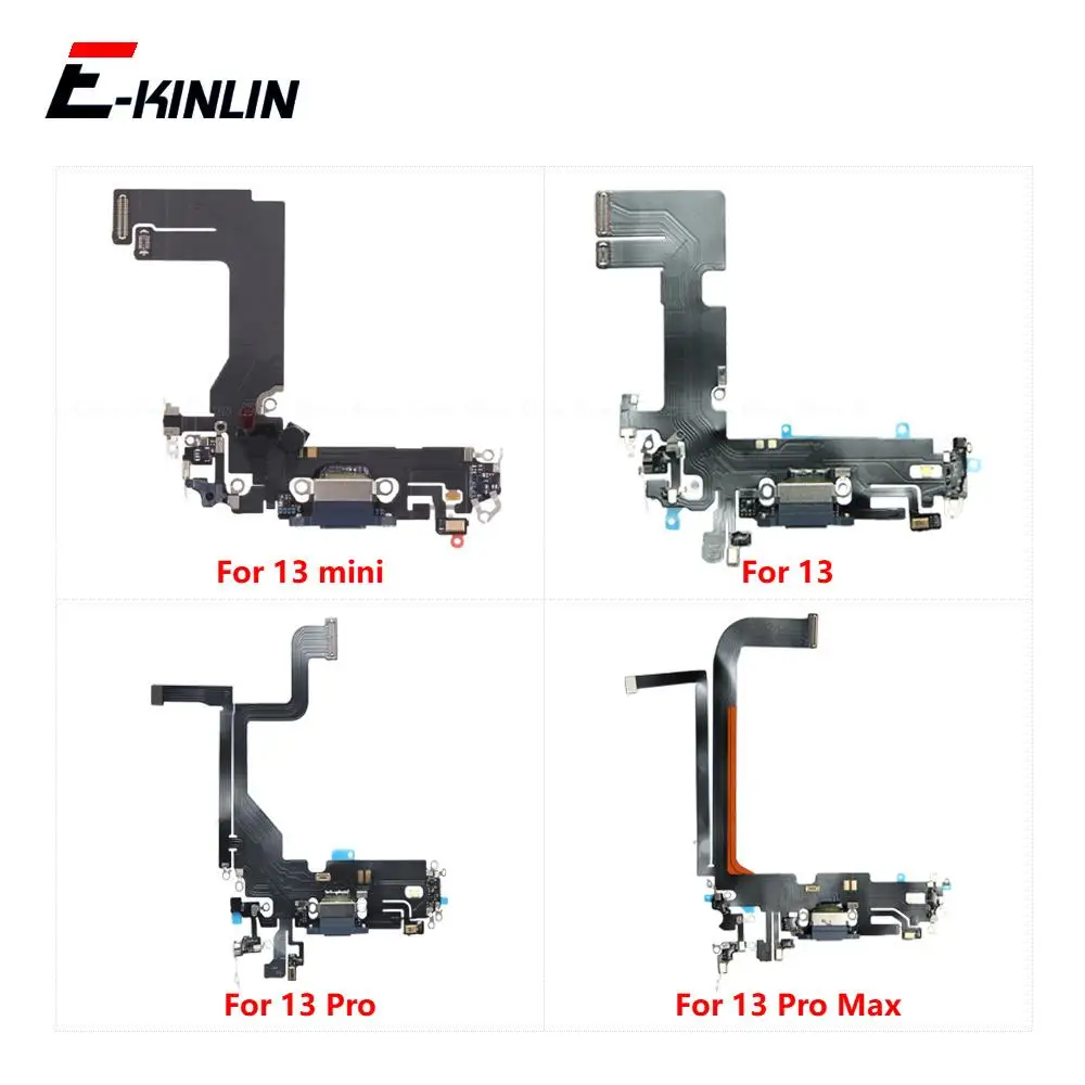 Power Charging Port Dock Plug Connector Charger Flex Cable For iPhone 13 mini 13 Pro Max