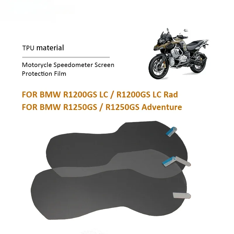 2PCS Motorcycle Cluster Scratch Protection Film headlight Protector FOR BMW R1200GS LC Rad R1250GS Adventure ADV R1200 R1250 GS