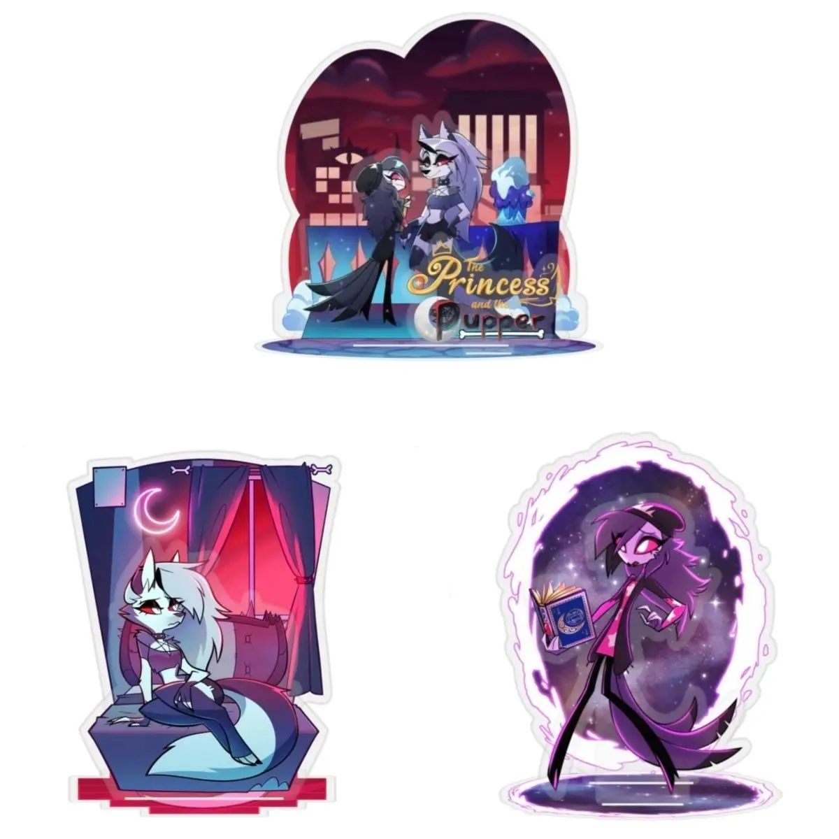 Helluva Boss Octavia Acrylic Stand Anime Model Figure Desktop Display Decor Fans Collection Halloween Gift