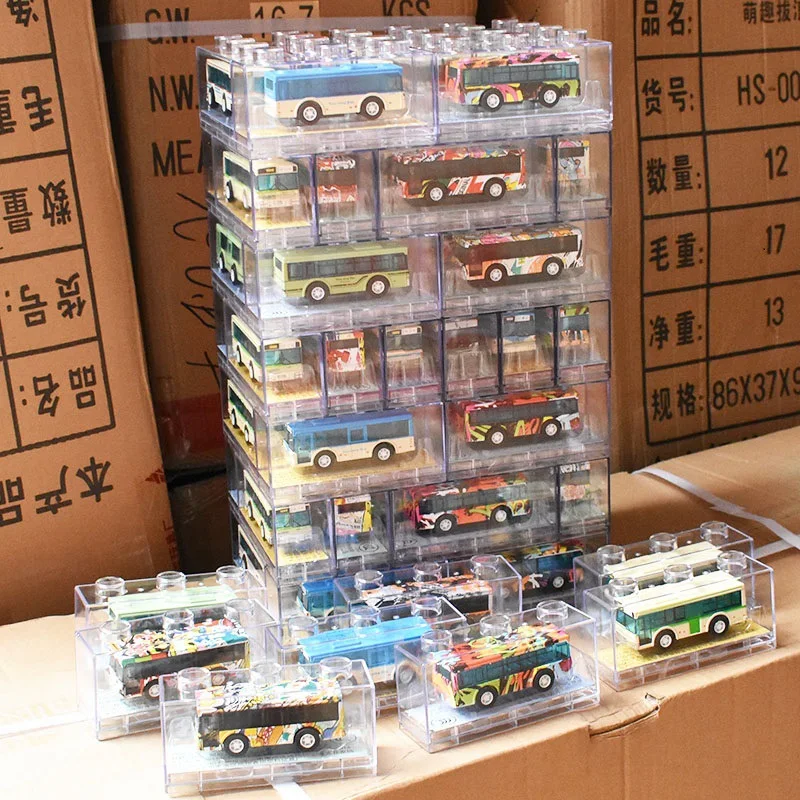 hot selling wholesale alloy tourist bus model,mini original packaging bus toy,children\'s car gift,New bus toys