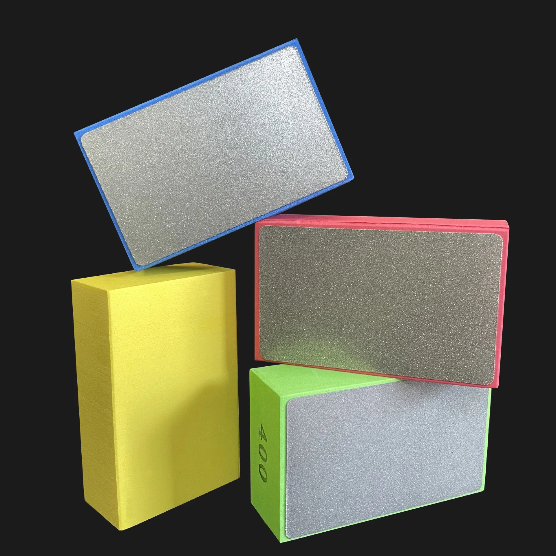 1/4pcs 95*58mm Diamond Hand Polishing Pads Tile Glass Abrasive Grinding Block Pad Stone Marble Ceramic Abrasive Sanding Disc