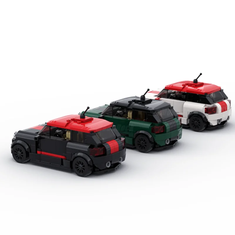 MOC-112755 Mini Pacemaker JCW 2014 Technical Assembled Compatible Car Model Bricks Toy Children Sets Halloween Christmas Gift