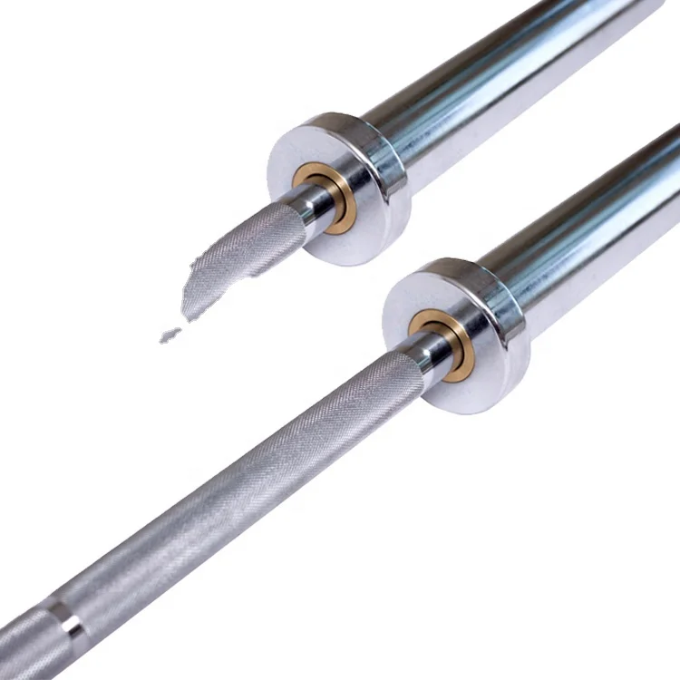 

High Alloy Steel Weight Lifting Barbell Bar 20kg For Gym Weight Lifting 1