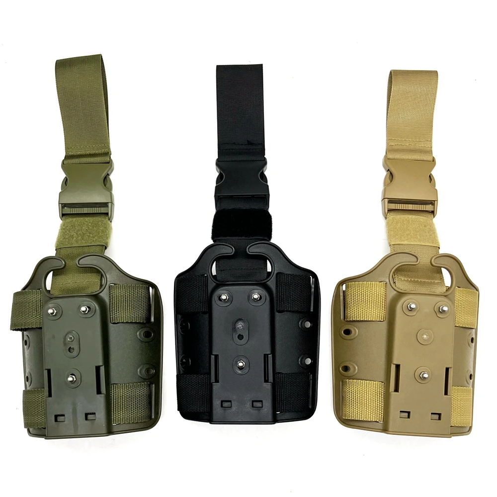 Anti slip thigh strap and quick release buckle holster adapter tactical anti slip leggings platform thigh stand panel