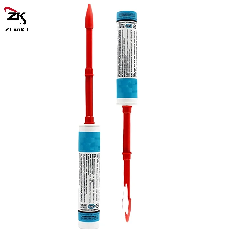 5/10pcs Caulking Nozzle Tips Plastic Caulking Extension Tubes Caulk Applicator Caulking Nozzle Replacement Windows Doors Home