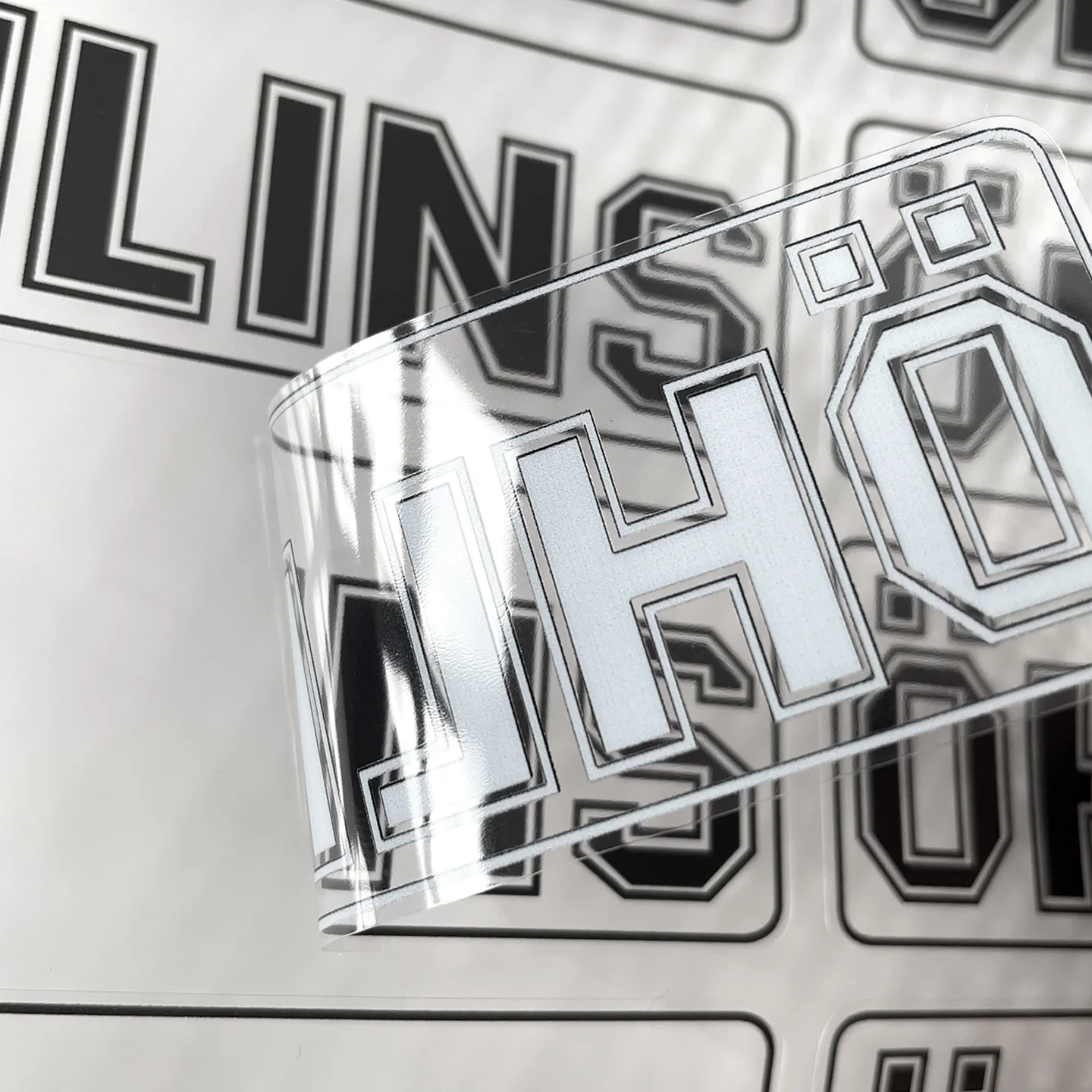 UV Transparent Ohlins Stickers Waterproof For Motorcycle Motocross Scooter Front Fork Shock Absorber Decor Accessories view 4