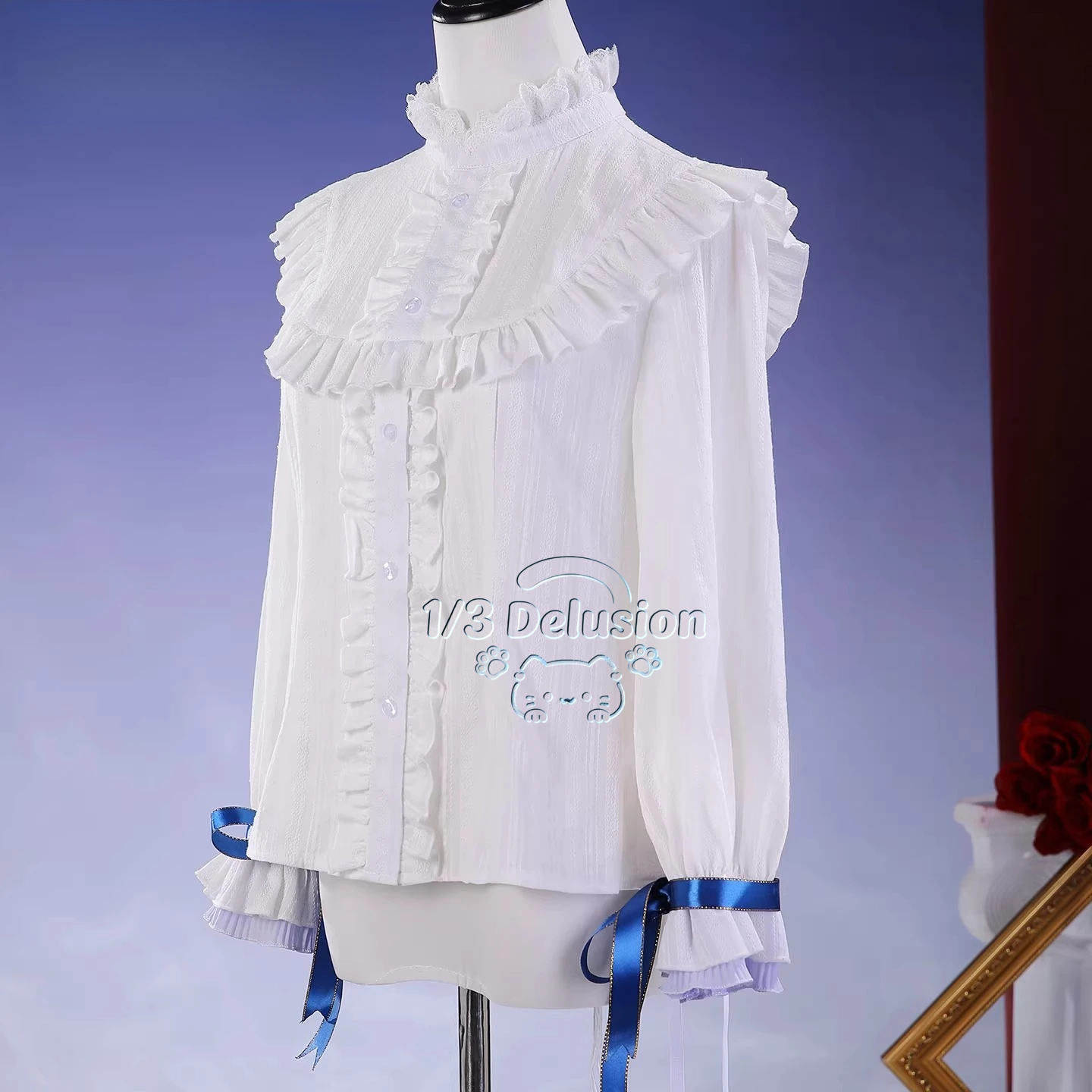 

86 - Eighty Six Vladilena Milizé Cosplay Costume Lolita Princess Dress For Hallowmas Christmas Role Play Women 1/3 Delusion