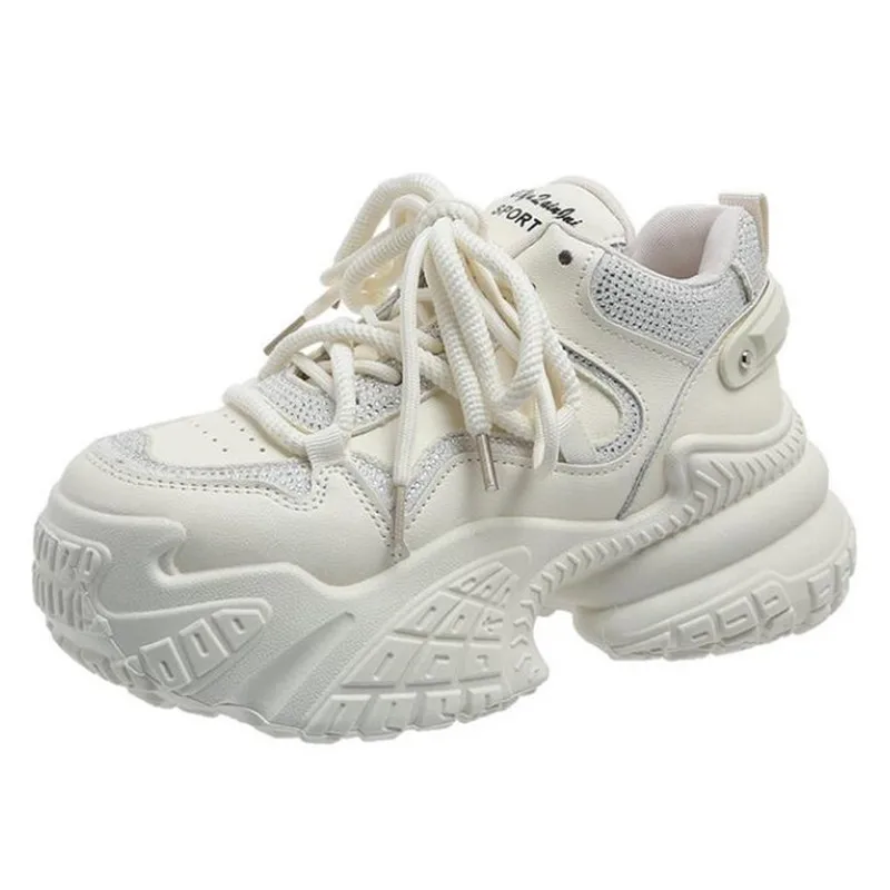 الفاخرة الربيع والخريف جديد حذاء نسائي كاجوال بلون منصة وحيد مكافحة SlipWedge كعب أحذية رياضية أحذية رياضية بوتاس دي موي