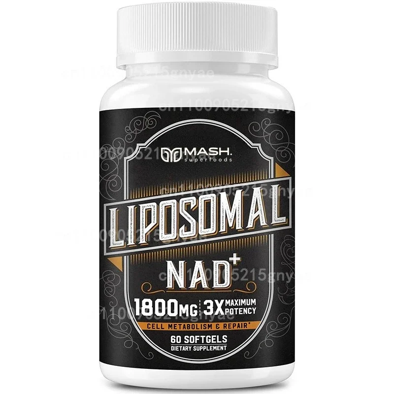 

900mg NAD+ Nicotinamide Riboside – Resveratrol, Quercetin, Turmeric, Ginseng – Cell Repair & Anti-Aging Support