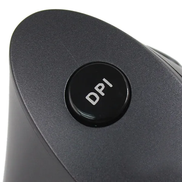 Wireless Mouse M618 2.4ghz Vertical Black USB Nano Receiver Ergonomic Design Comfortable Grip Office Home Use Wireless Mouse