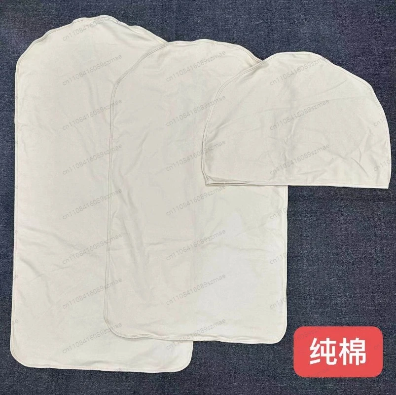 

Дышащие хлопковые чехлы для одежды для хранения, пылезащитные чехлы для одежды с прозрачным окном, для костюмов, платьев, пальто, 5 размеров