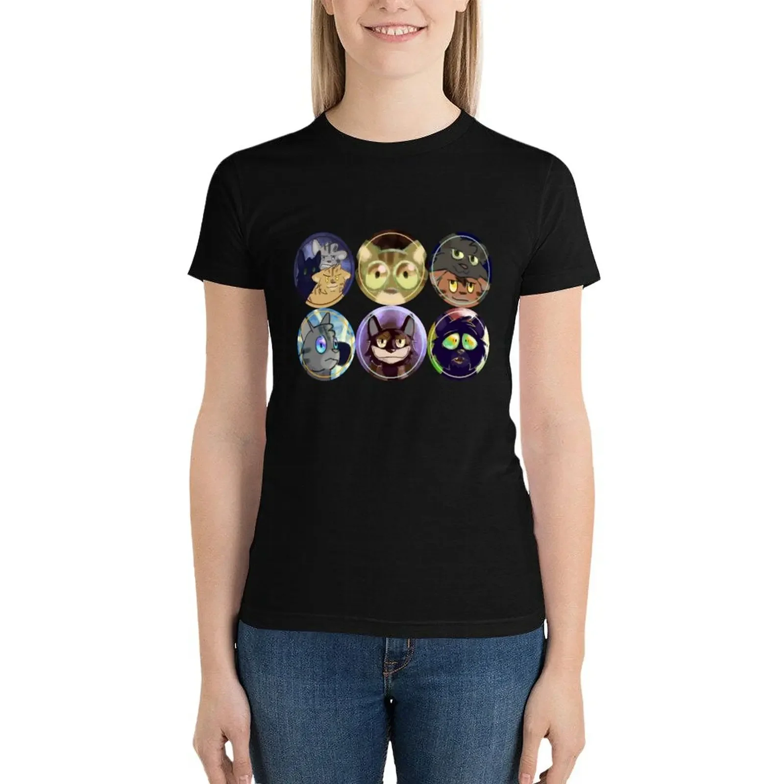 Power of Three Pattern T-Shirt funny tees blacks t shirt dress Women