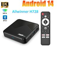 R69 PRO Android 14 TV Box Allwinner H728 Octa-Core WiFi6 BT5.0 Voice Remote Set-top box 1000M Support 8K Media Player TV Box