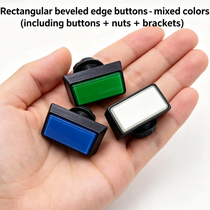 Прямоугольная-кнопка-для-аркадных-автоматов-с-фаской-полный-комплект-включает-в-себя-кронштейн-для-крепления-кнопки-запасные-части-для-игровых-автоматов-diy