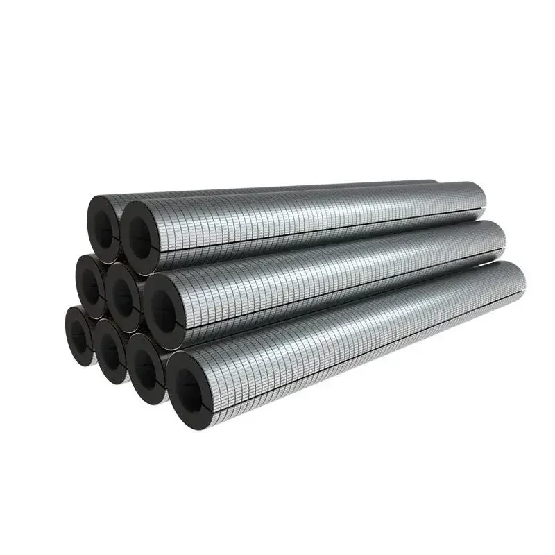 Self-adhesive rubber and plastic outdoor antifreeze material solar insulation pipe sleeve