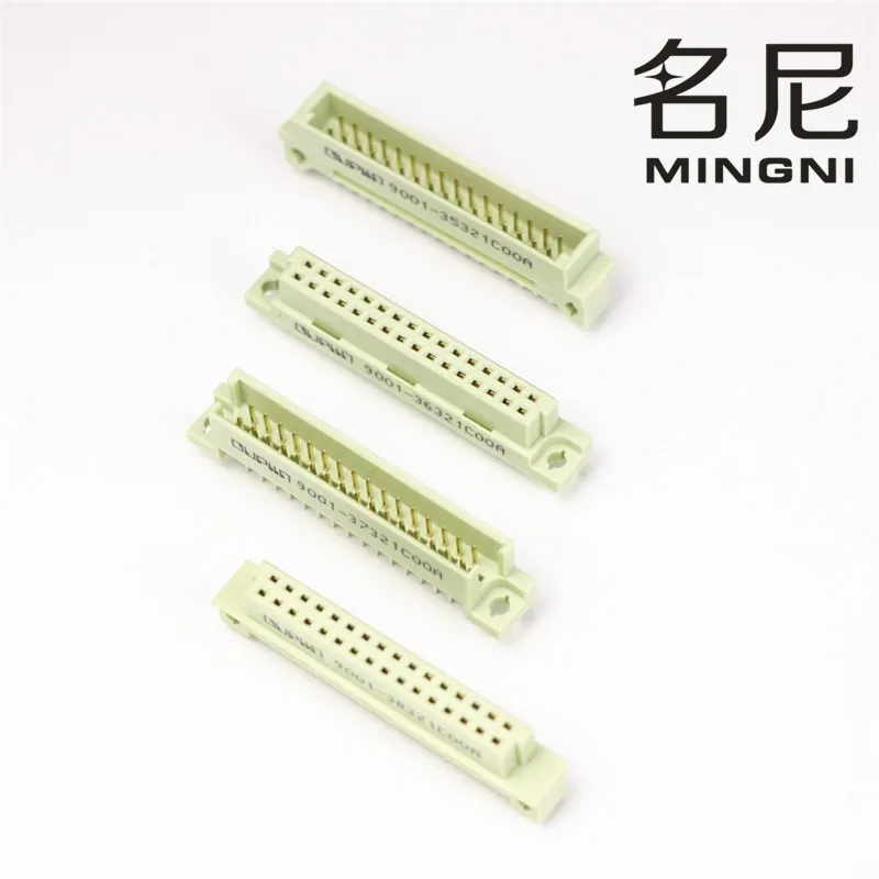 9001-35321C00A 9001-36321C00A 9001-36321C00A 9001-37321C00A 9001-38321C00A 2,54mm 32 pines DIN41612 medio B/Q tipo macho/hembra, nuevo, 5 unidades por lote