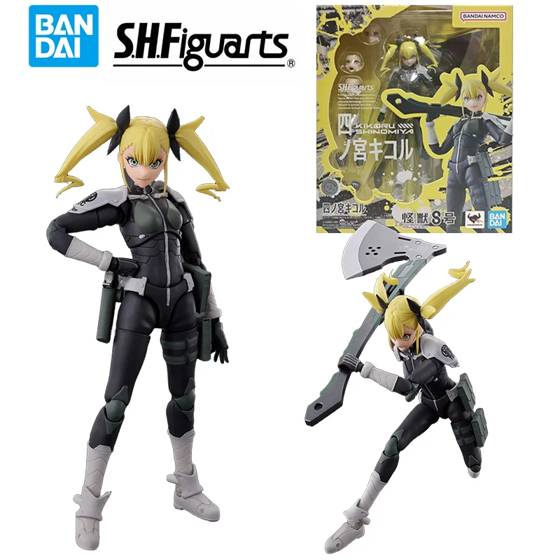 Bandai Namco S.H.Figuarts Kikoru Shinomiya 16Cm Kaiju No. 8 Anime Original Action Figure Model Toy Birthday Gift Collection