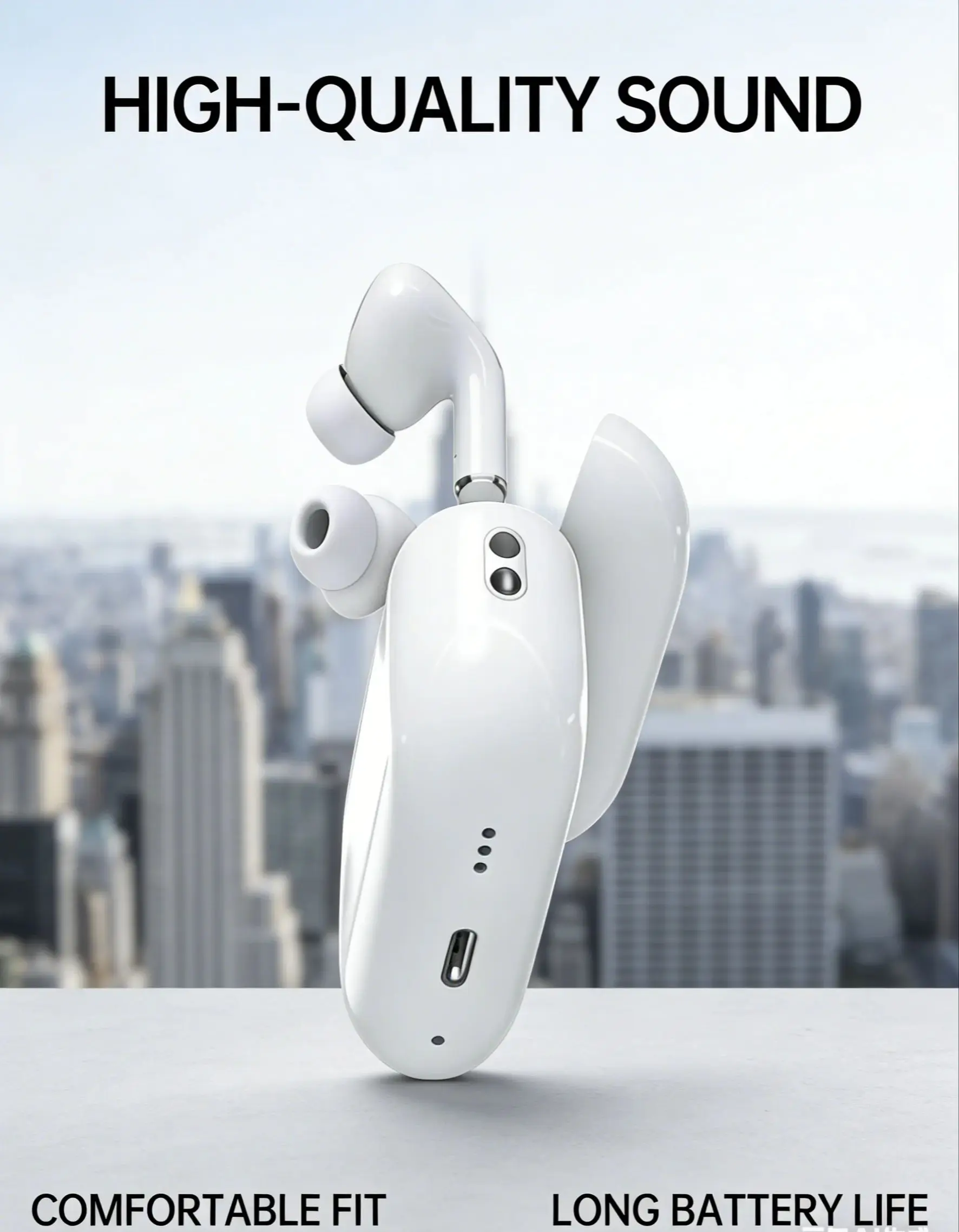 Kabellose Kopfhörer, Bluetooth-Ohrhörer, In-Ear-TWS-Gaming-Sportkopfhörer, Air-Smartphones