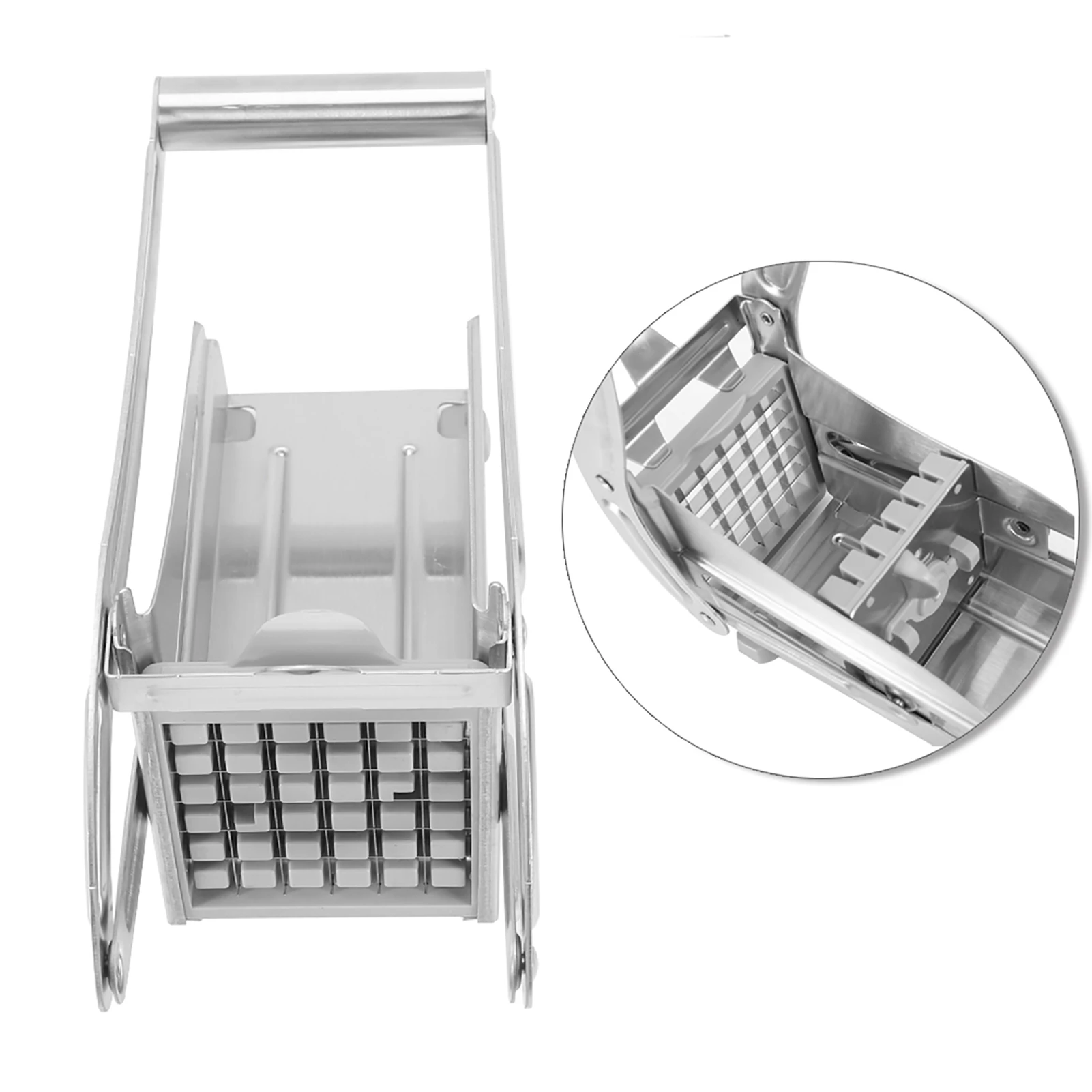 

ZK20 Stainless Steel French Fries Grater Potato Chipper Chip Cutter Chopper Maker