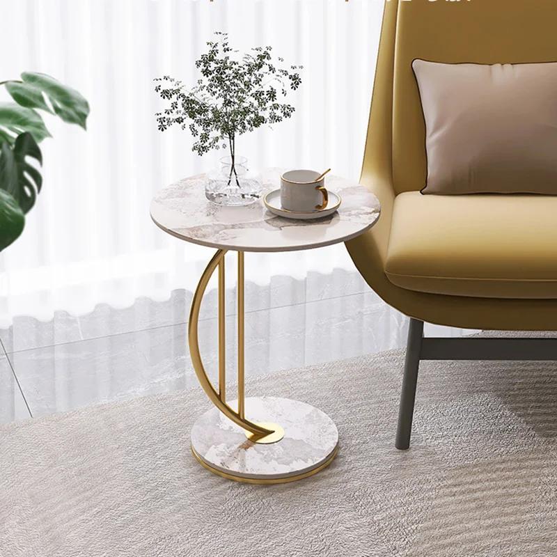 

Mobiles Mini Side Table Bedroom Makeup Corner Floor Cute Room Decor Round Bed Side Table Tea Vanity Penteadeira Hotel Furniture