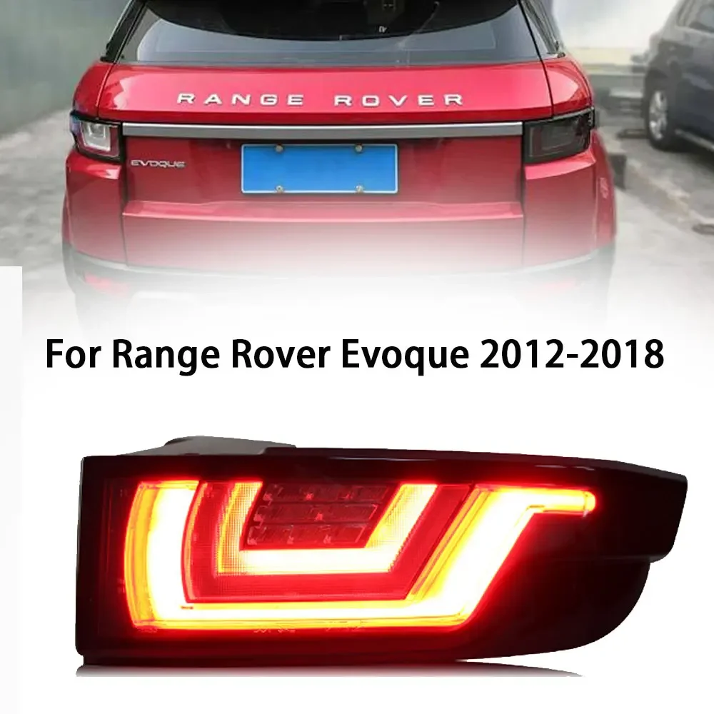 

LED Taillight for Range Rover Evoque 2012-2018 Tail Lights Rear LED DRL Dynamic Signal Light Rear Lamp Assembly Auto Accessories