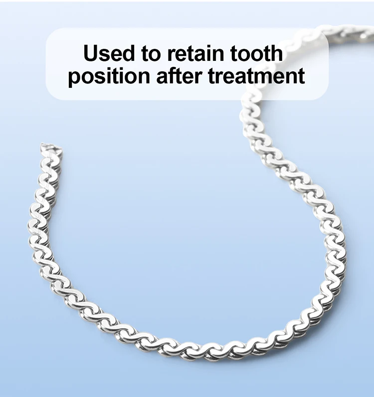3 Rollen AZDENT Dental Retainer-Kettendraht, 3,2 Fuß, 1 m/Rolle, Edelstahl, kieferorthopädische Lingual-Retainer-Drähte, Zahnmedizin-Material – Detail 3