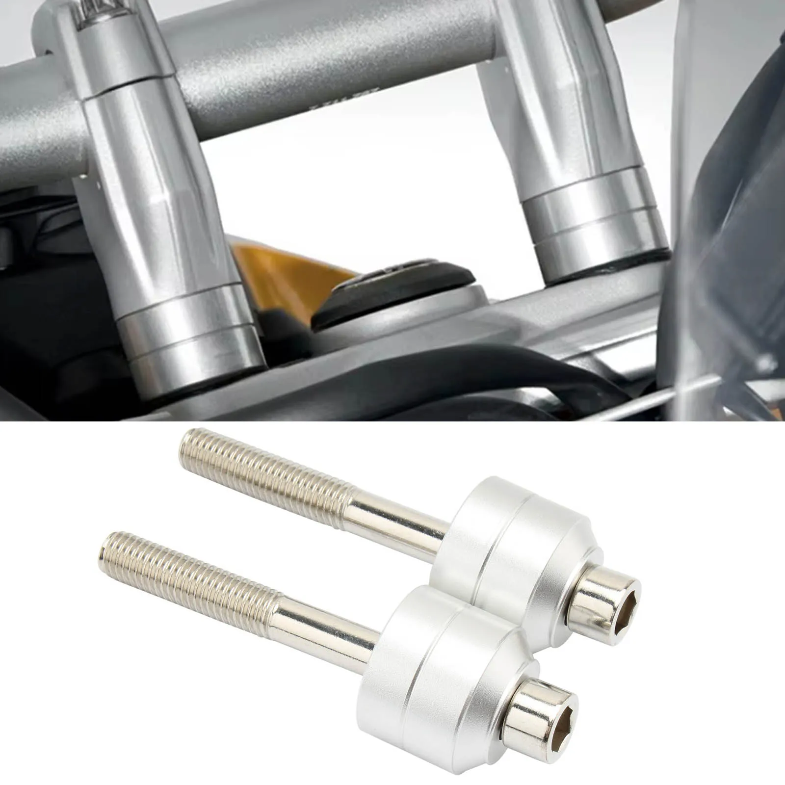 Rising Handle Bar Mount Kit Handlebar Riser 20mm For BMW F650GS F700GS F800GS