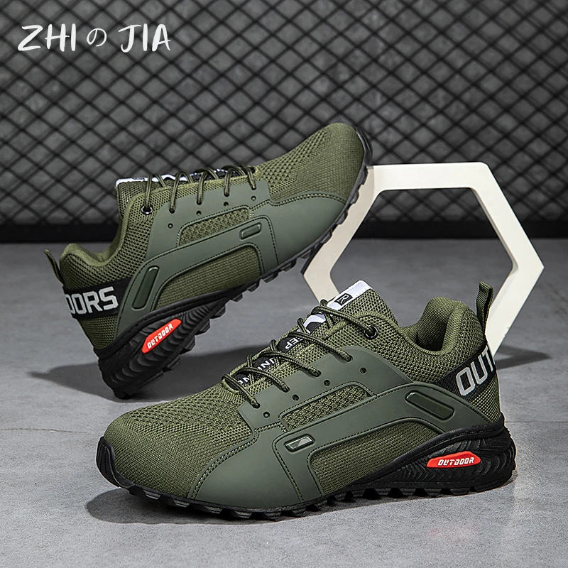 

Весенние новые мужские кроссовки для активного отдыха, велосипедные кроссовки, обувь для бега по бездорожью, дышащие кроссовки с сетчатым верхом, противоскользящая обувь для горного туризма.
