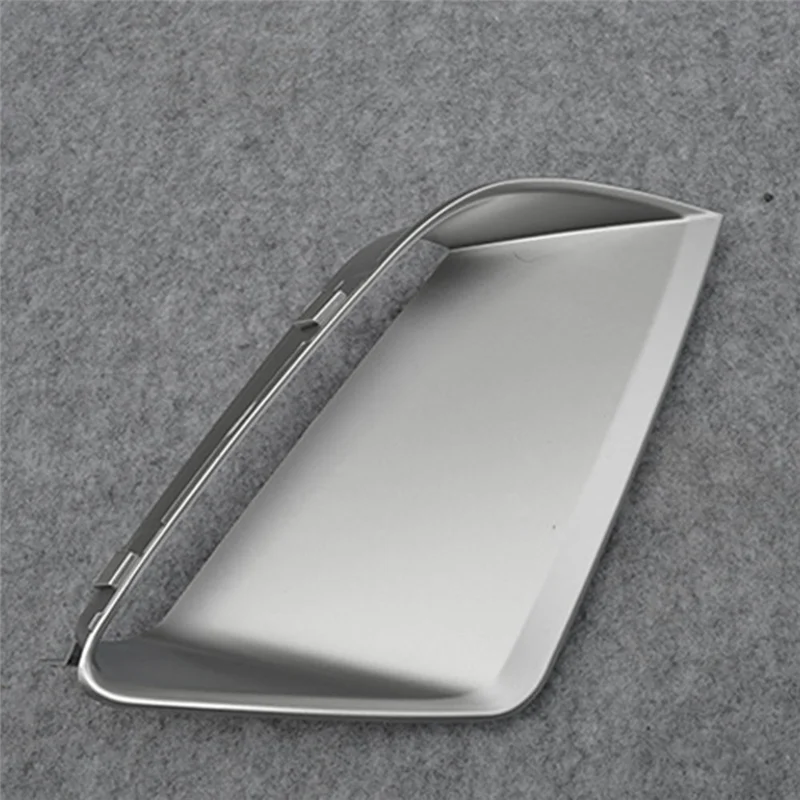 

AU28-For RS6 2012-2018 Front Bumper Fog Light Lamp Trim Cover Strip Molding Decorative Lid Front Bumper Wind Knife